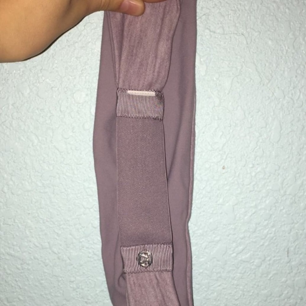 Lululemon light purple headband